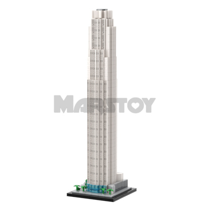 Moc The U.S. Bank Tower 1:800 Scale-marstoy