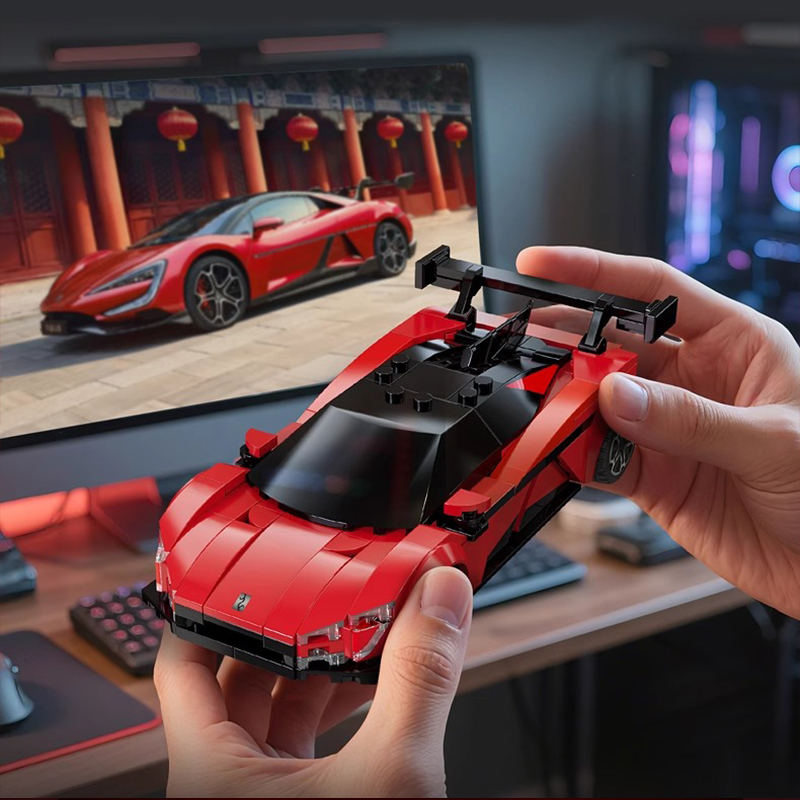 The 1:24 Looking Up at the U9 Collectible Supercar-marstoy