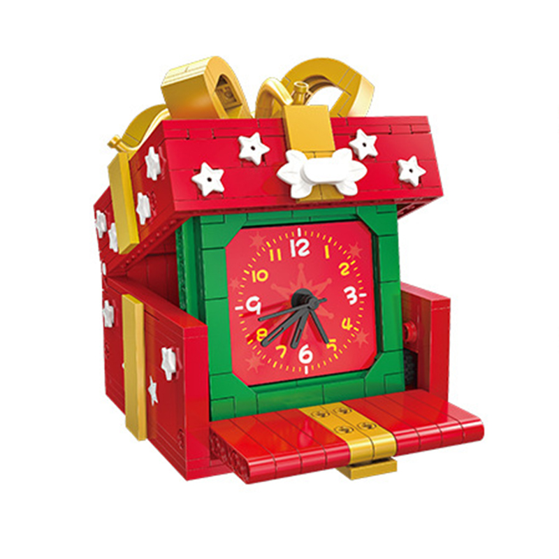 The Christmas Gift Box Clock-marstoy
