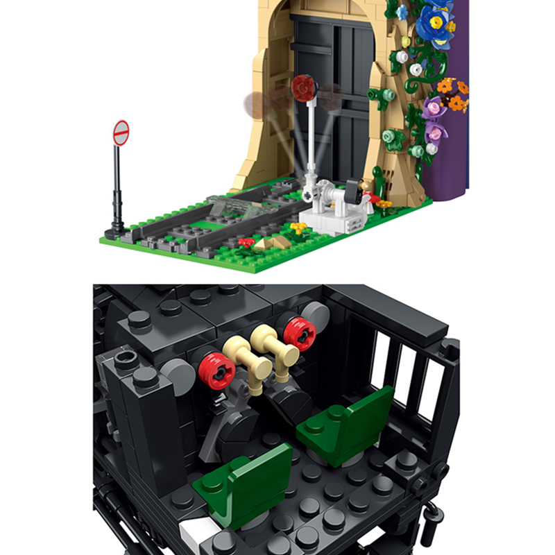 The Steam Locomotive Bookends-marstoy