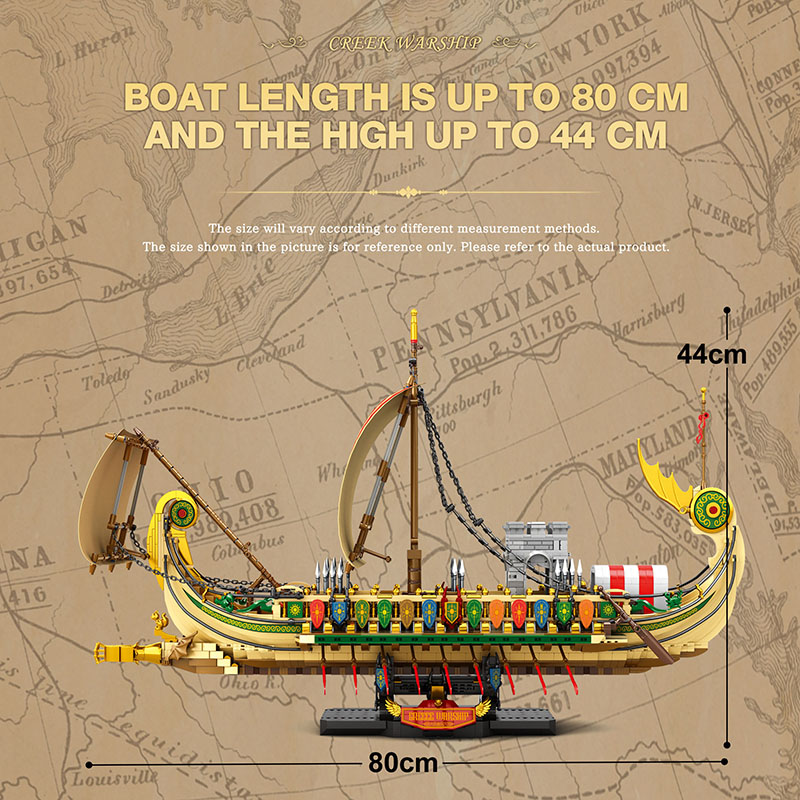 The Creek Warship-marstoy