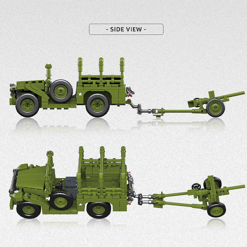 The American M3 37mm Anti-tank Gun/WC52-marstoy