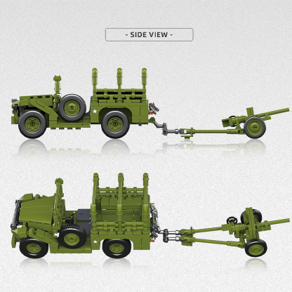 The American M3 37mm Anti-tank Gun/WC52-marstoy