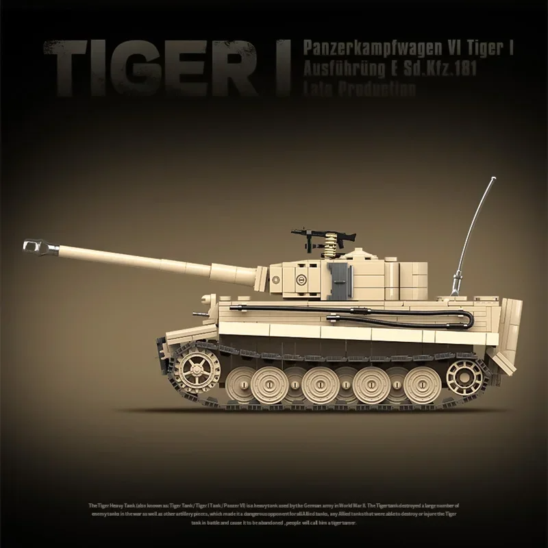 The Late Version Of The German Tiger I Heavy Tank-marstoy
