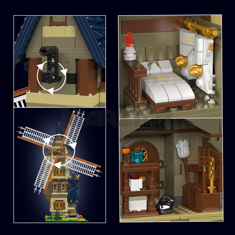 The MidAge World Windmill-marstoy