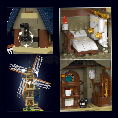 The MidAge World Windmill-marstoy