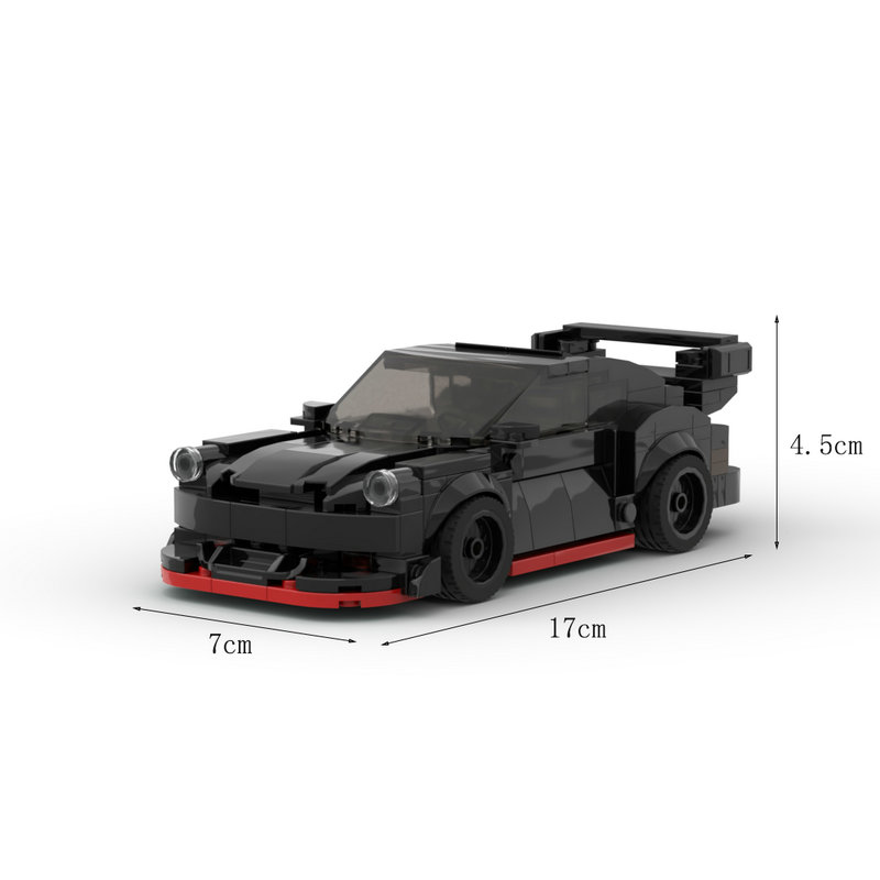Moc The Porsche 911RWB - Black-marstoy
