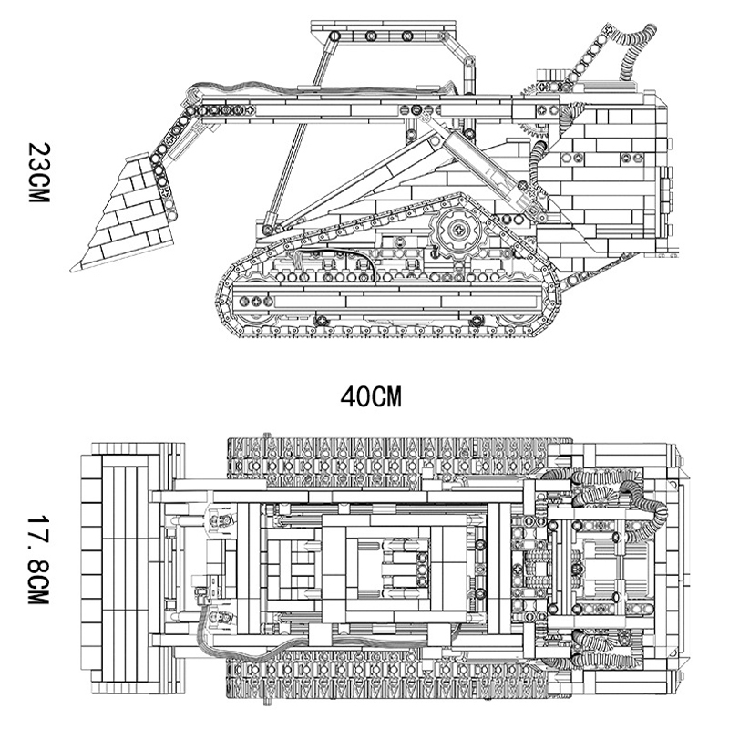 The Skid Steer Loader-marstoy