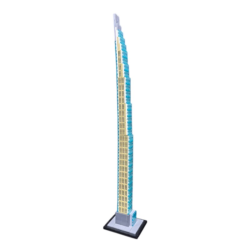 Moc The 111 West 57th Street 1:800 Scale (Steinway Tower)-marstoy