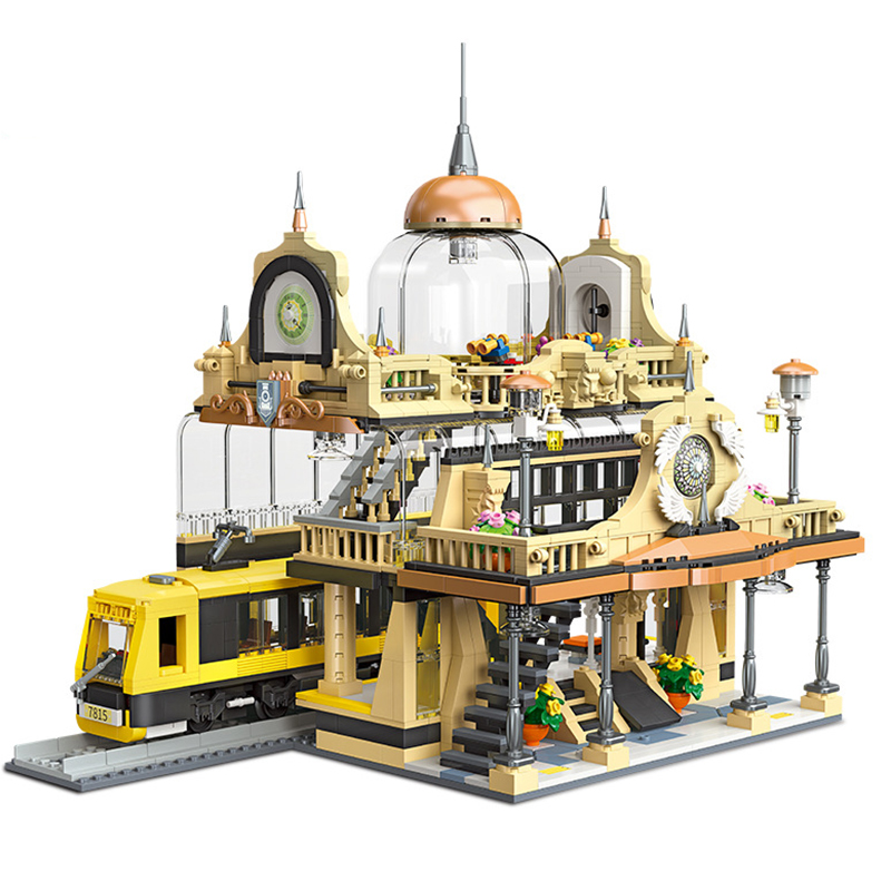 The European Style Railway Station-marstoy