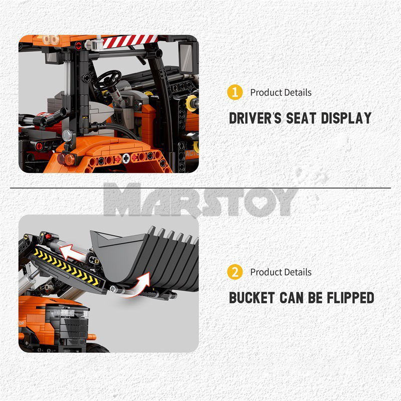 The Loading Tractor-marstoy