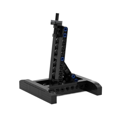 Moc The TIE Interceptor MOC Display Stand-marstoy