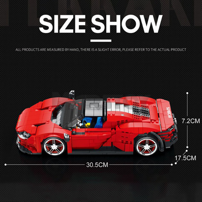 The 1:16 Scale Ferrari Daytona SP3-marstoy