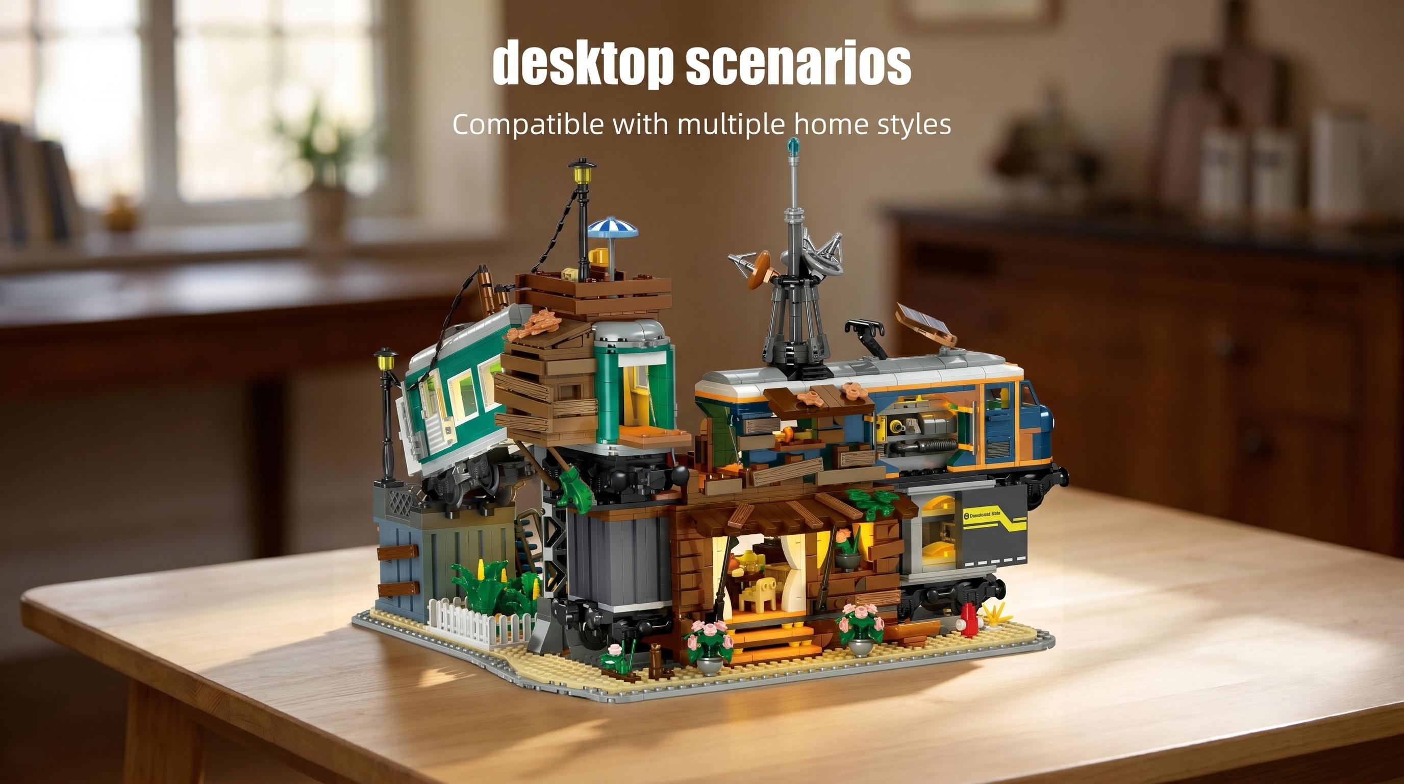 The Train Park Build: A Post-Apocalyptic Sanctuary You Can Assemble ...