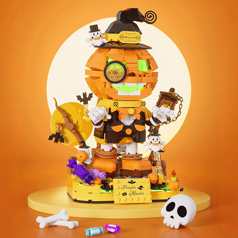 The Halloween Pumpkin Elf-marstoy