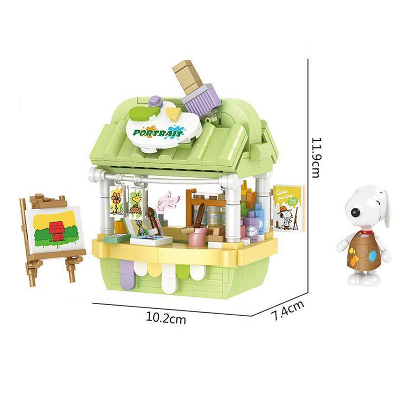 The Snoopy：Portrait-marstoy