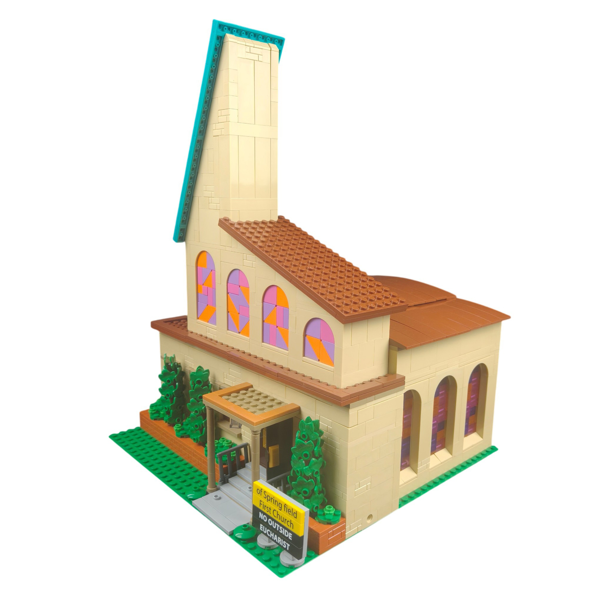 Moc The Modular Springfield Church