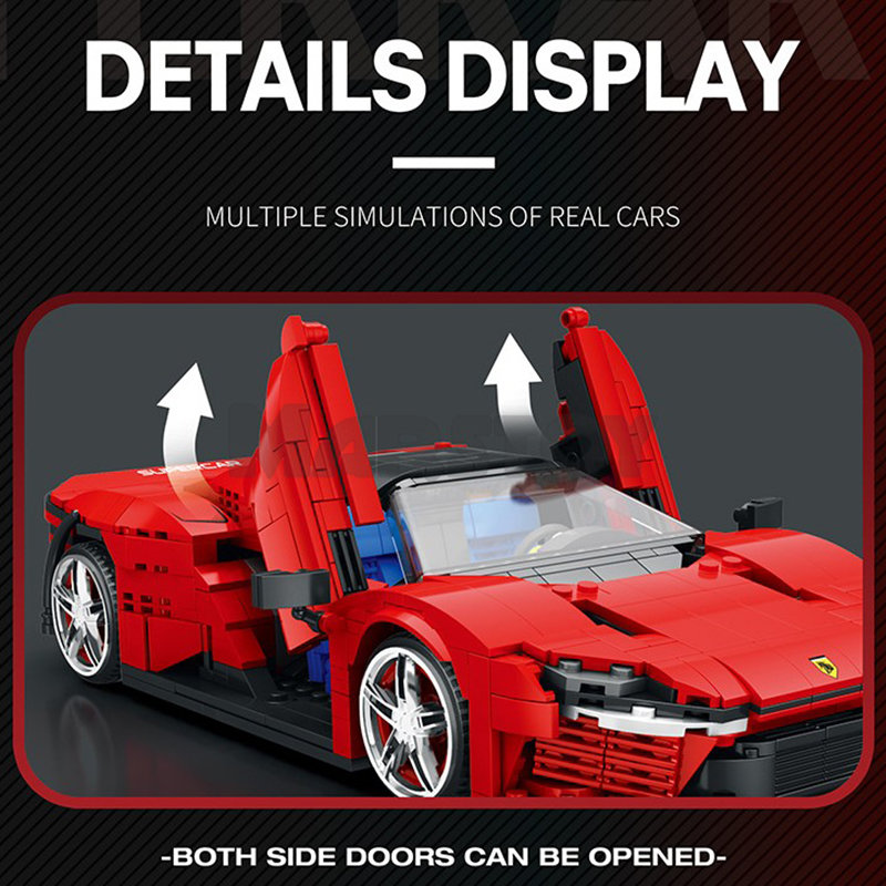 The 1:16 Scale Ferrari Daytona SP3-marstoy