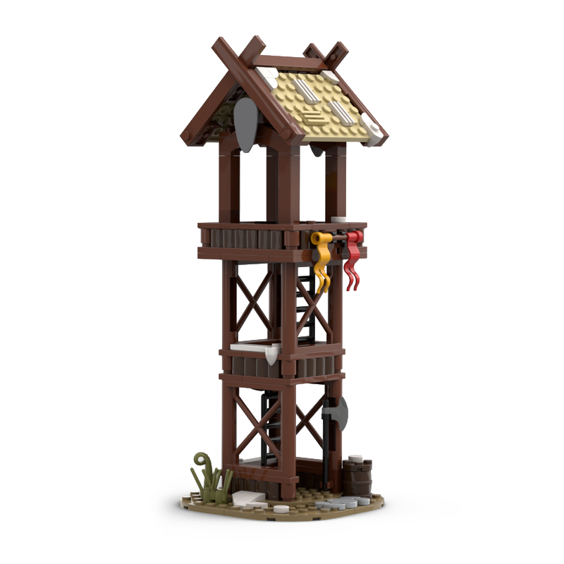 Moc The Viking Tower-marstoy