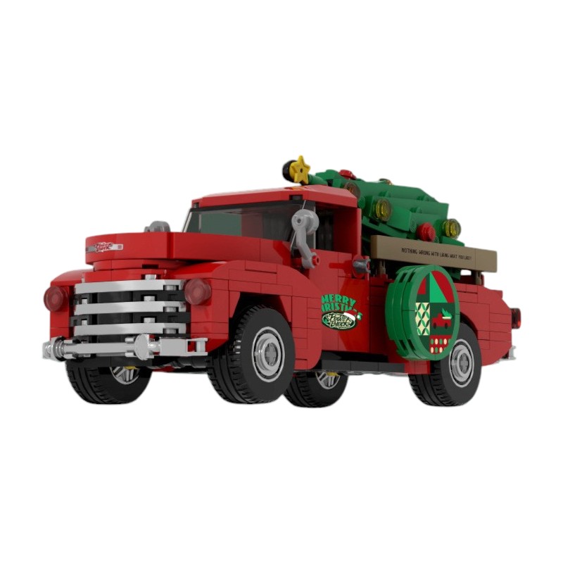 The Christmas Pickup Truck-marstoy