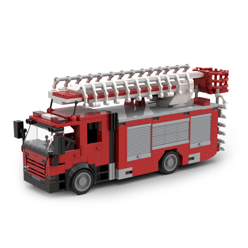 Moc The Scania F320 Fire Truck-marstoy