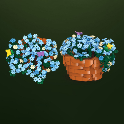 The Blue Flower Potted Plant-marstoy