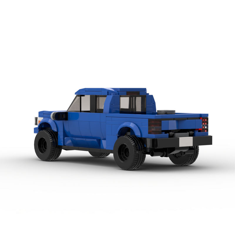 Moc The Tundra 4X4 - Blue-marstoy
