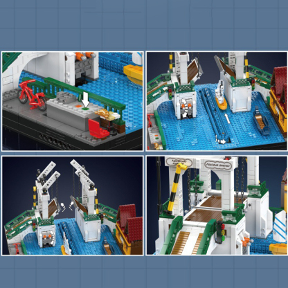 The Nordic Town Folding Bridge-marstoy