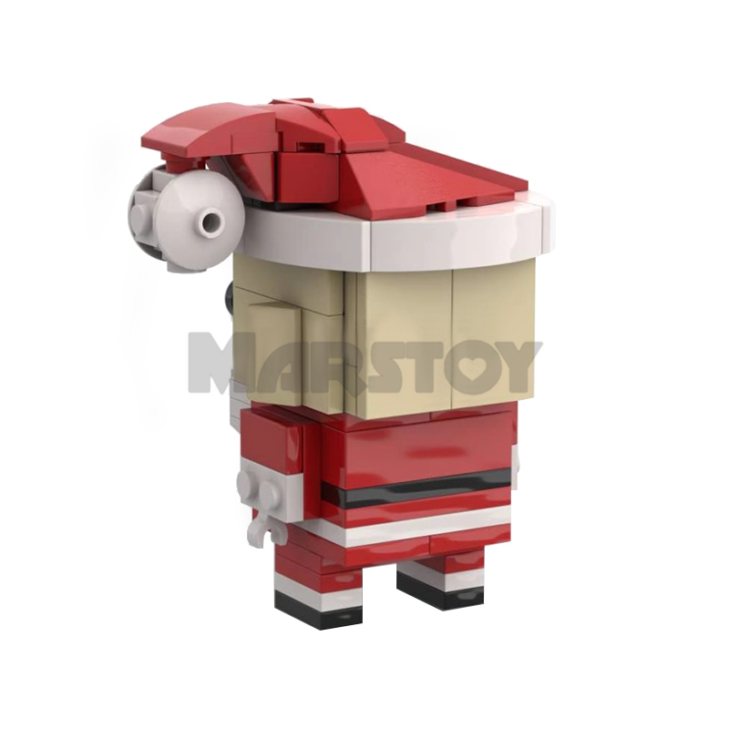 Moc The Brickheadz Santa-marstoy