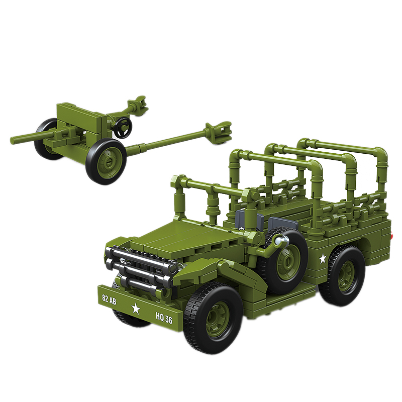 The American M3 37mm Anti-tank Gun/WC52-marstoy