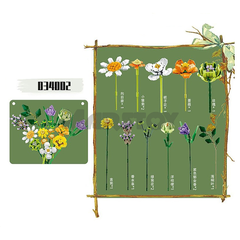 Bouque: Romantic Spring-marstoy