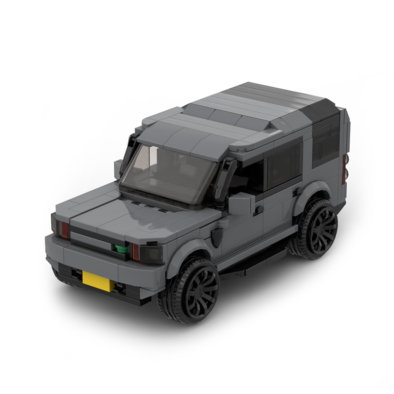 Moc The Land Rover Discovery 4 - Dark Gray-marstoy