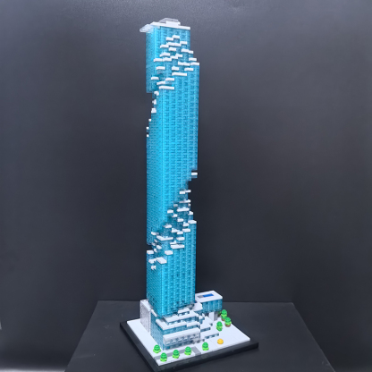 Moc The MahaNakhon 1:800 Scale Bangkok (King Power Maha Nakhon)-marstoy