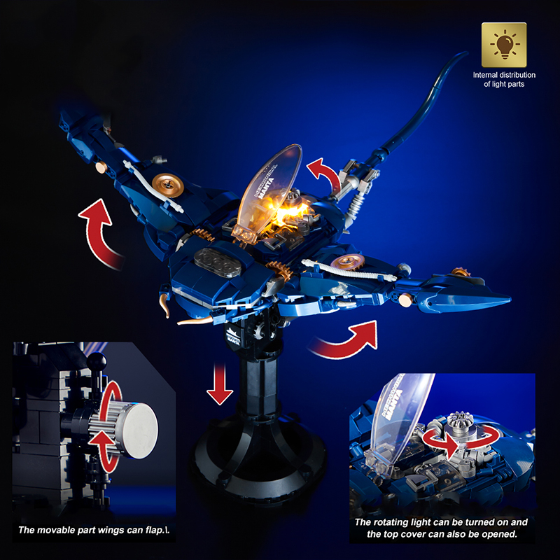 The Mechanical Manta-marstoy