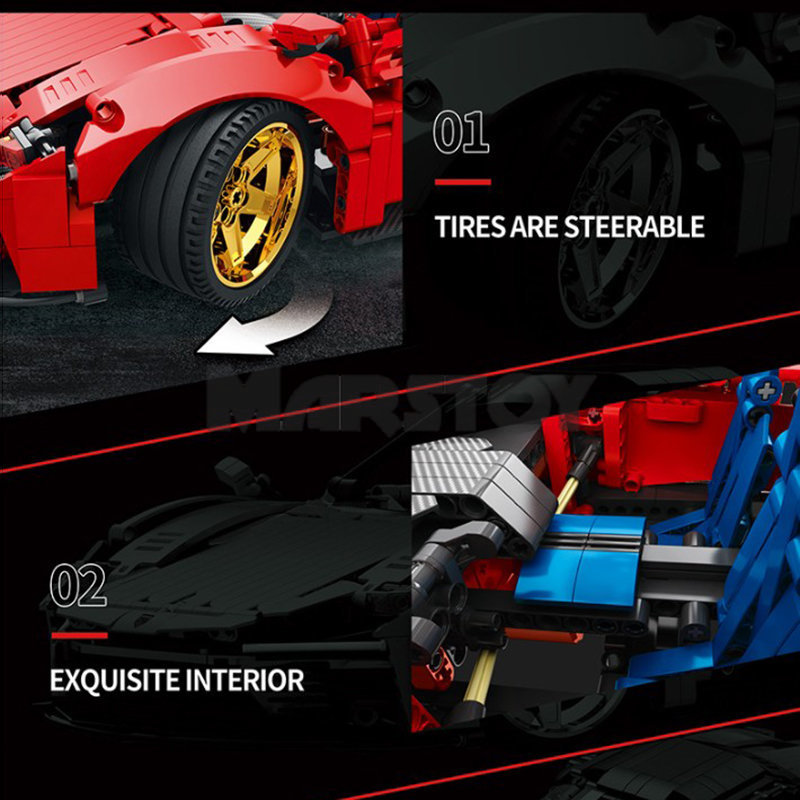 The Ferrari Daytona SP3-marstoy