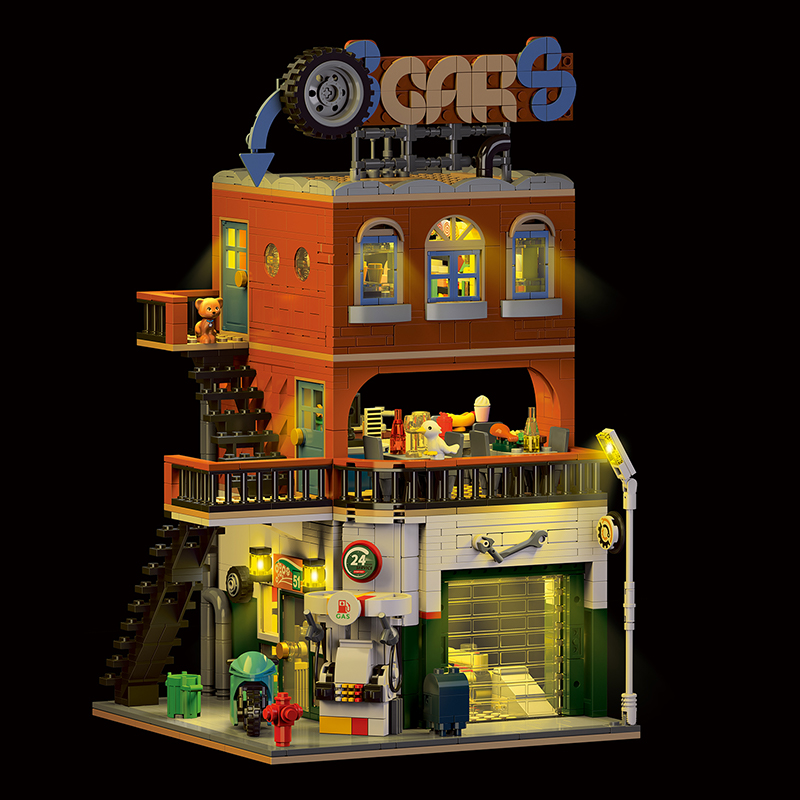 The Auto Repair Shop 2 in 1-marstoy