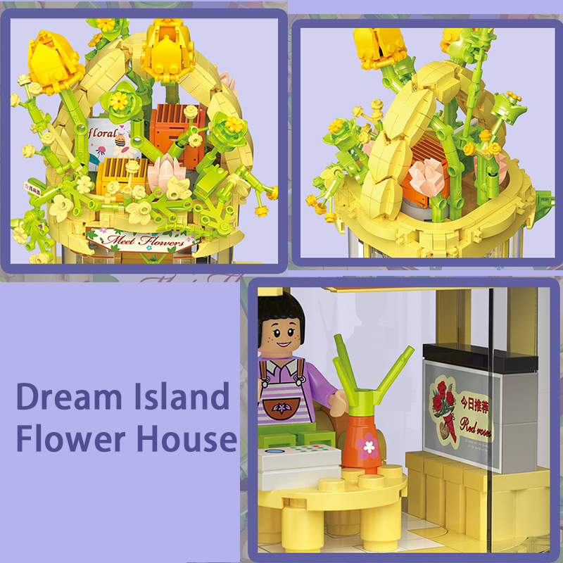 The Dream Island Flower House-marstoy