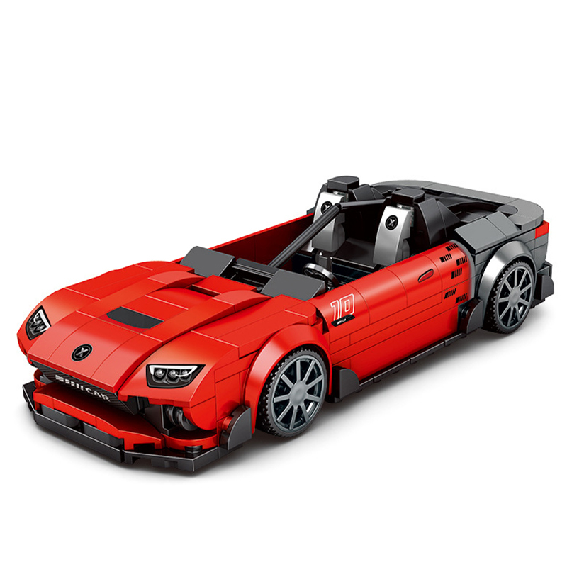 The Red convertible-marstoy