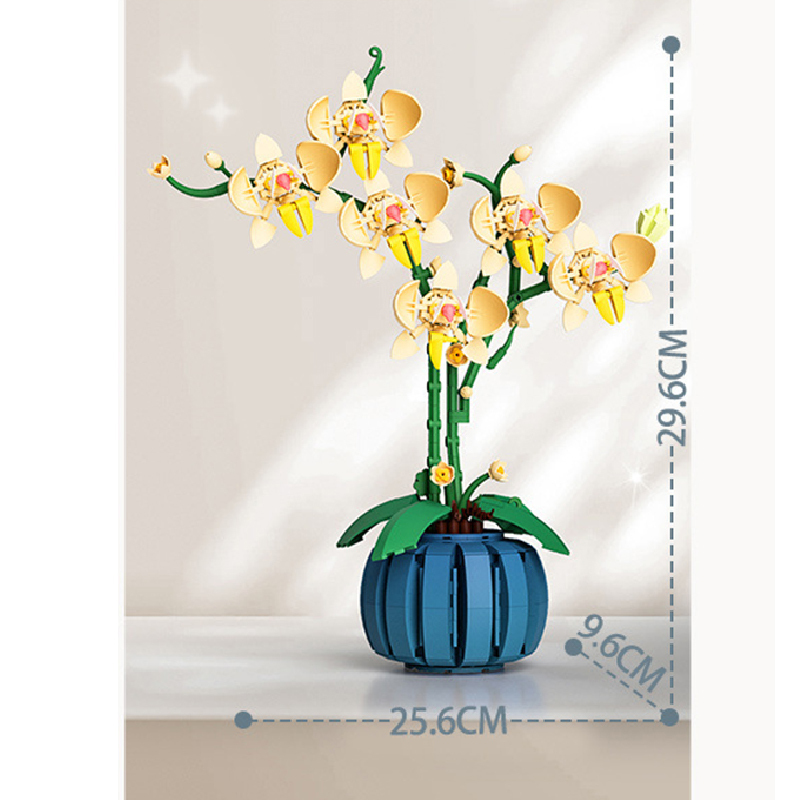 The Light Yellow Orchid-marstoy