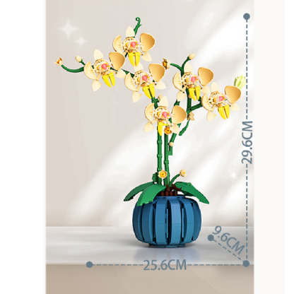 The Light Yellow Orchid-marstoy