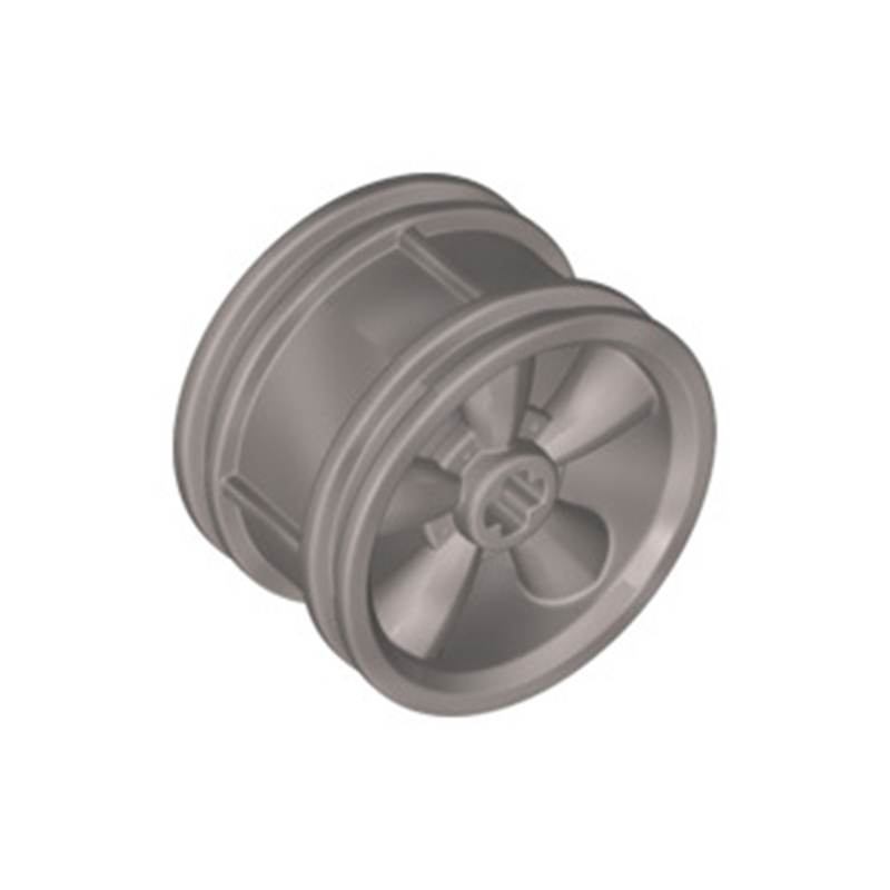 Wheel 30.4mm D. x 20mm with No Pin Holes and 5 Large Spokes-marstoy