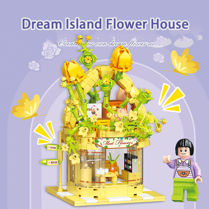 The Dream Island Flower House-marstoy