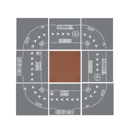 The Interstellar Highway Base Plate-marstoy