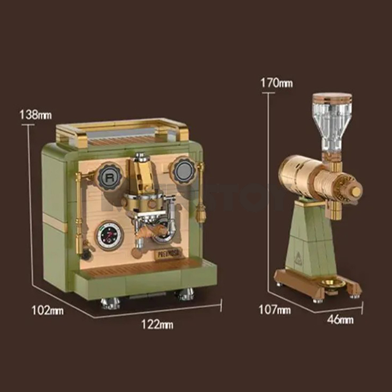 The Coffee Machine + Bean Grinder-marstoy