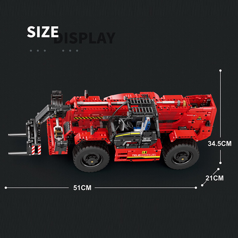 The Telescopic Arm Forklift-marstoy
