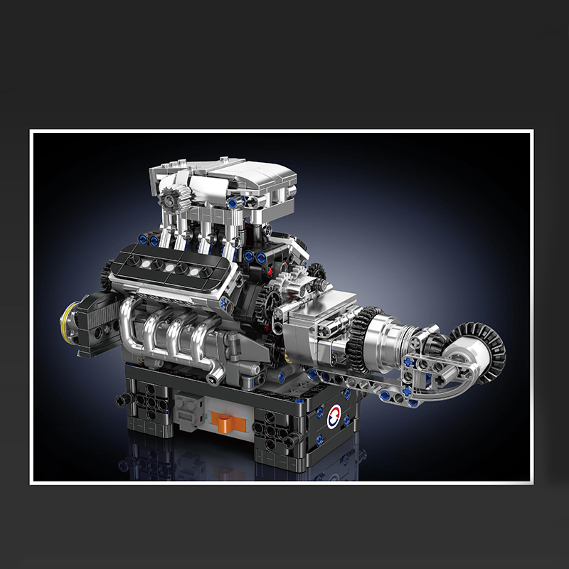 The MCL SuperCar V8 Engine-marstoy