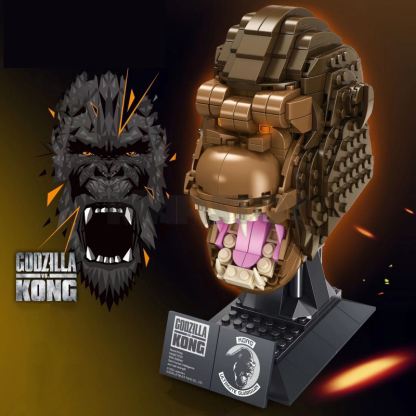 The King Kong Head Carving-marstoy