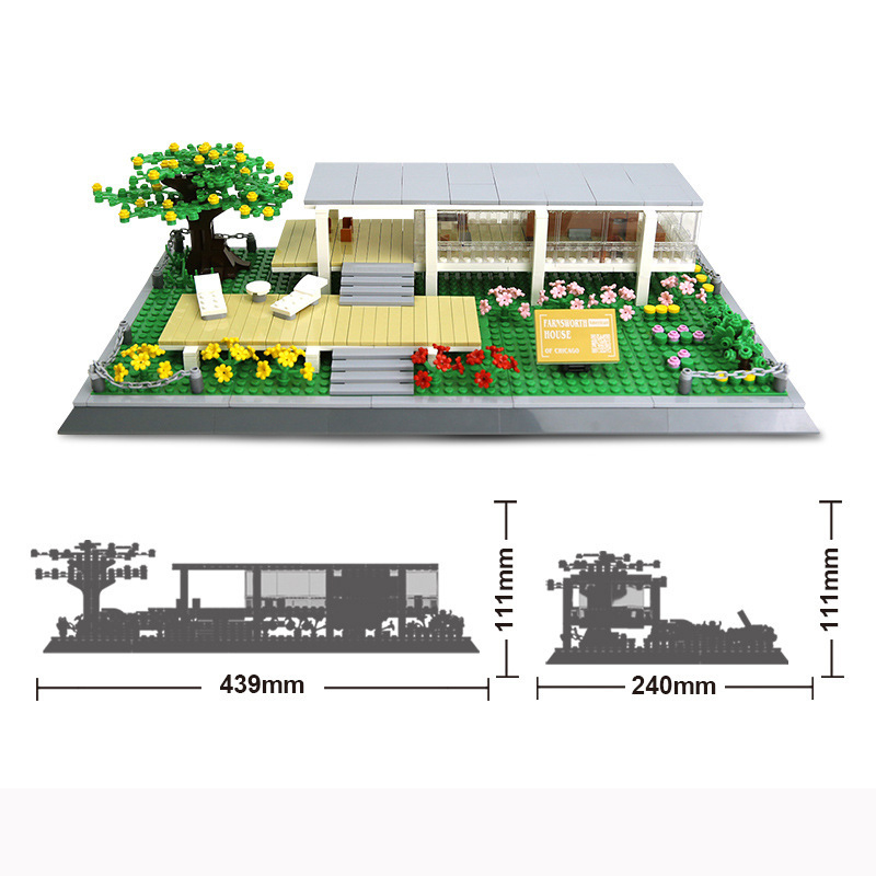 The Farnsworth House-lllinois, America-marstoy