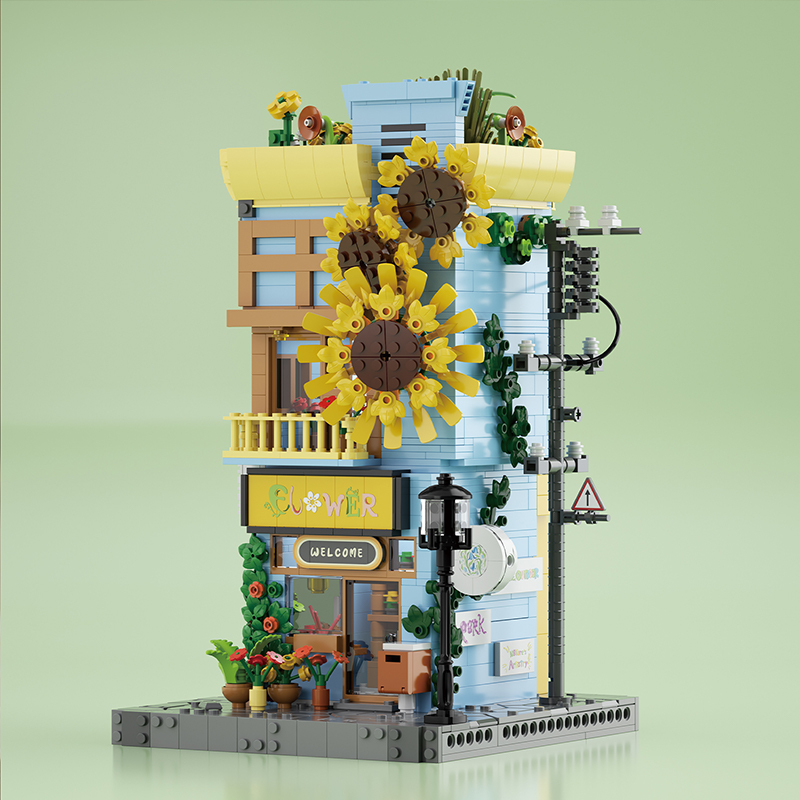 The Sunflower House-marstoy