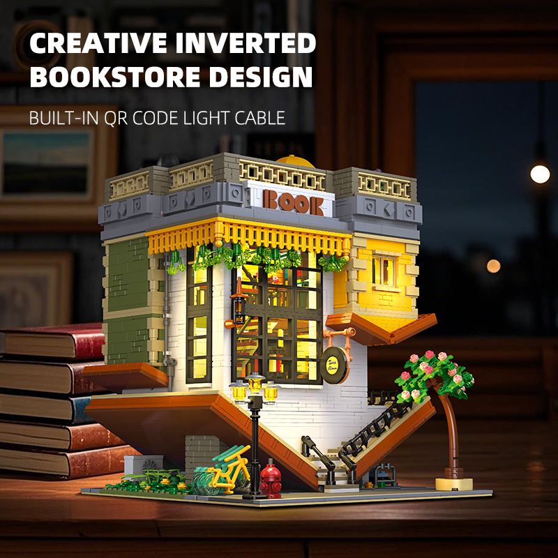 The Upside Down Book House-marstoy